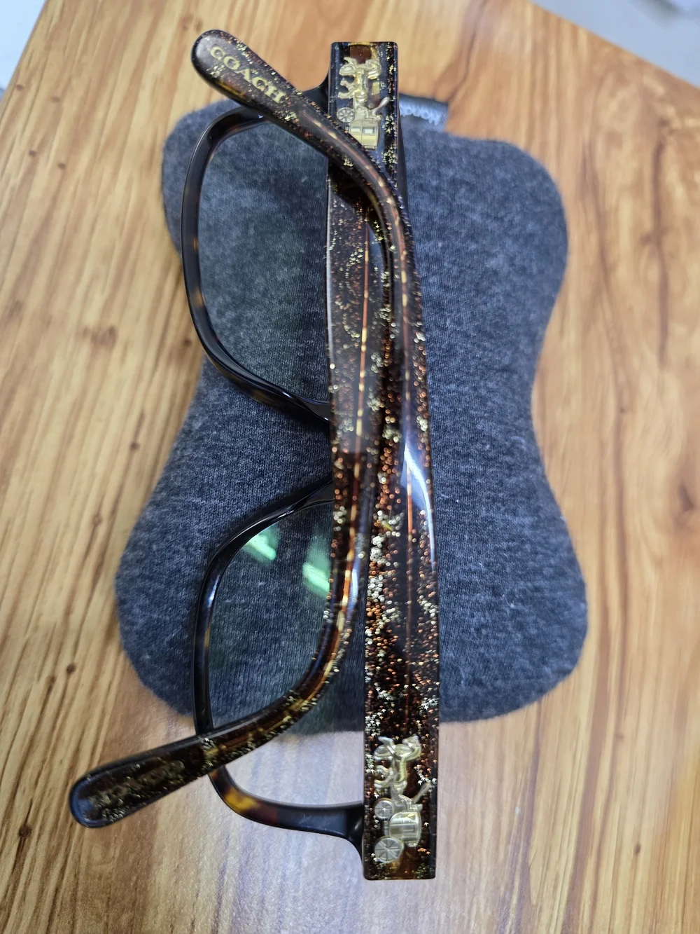 COACH Tortoiseshell Prescription Glasses